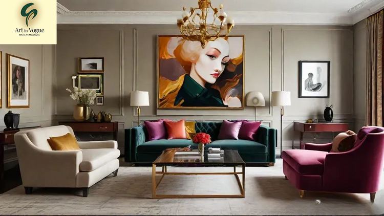 wall art for drawing room