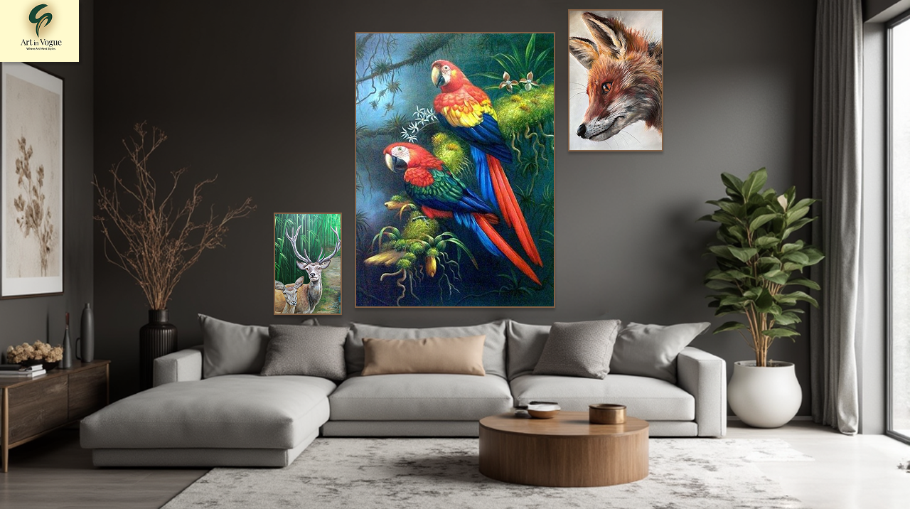 Animal and bird art